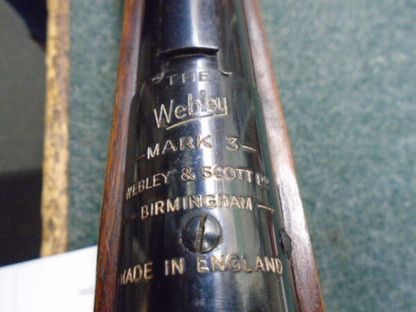 MARK 3 .22 Airgun by Webley and Scott - Image 3